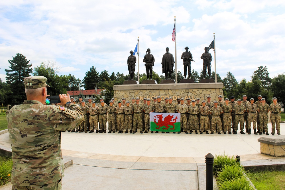 International troops tour Fort McCoy’s Commemorative Area