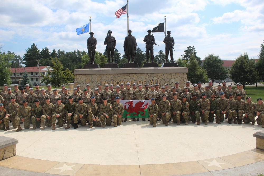 International troops tour Fort McCoy’s Commemorative Area