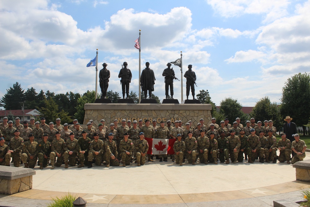 International troops tour Fort McCoy’s Commemorative Area