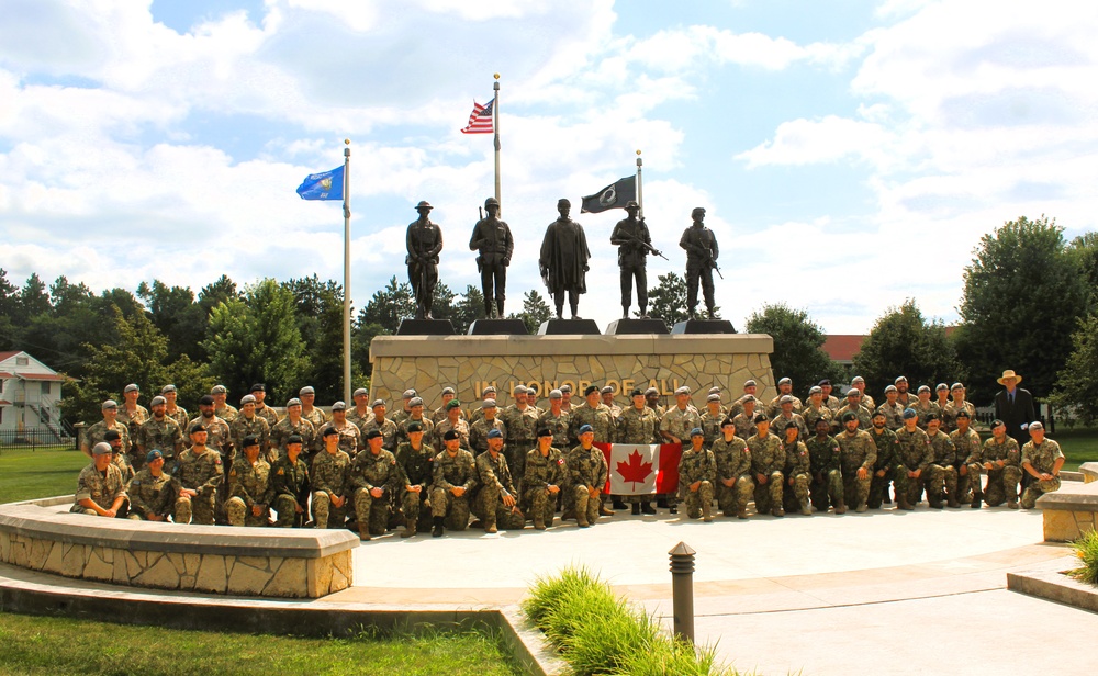 International troops tour Fort McCoy’s Commemorative Area