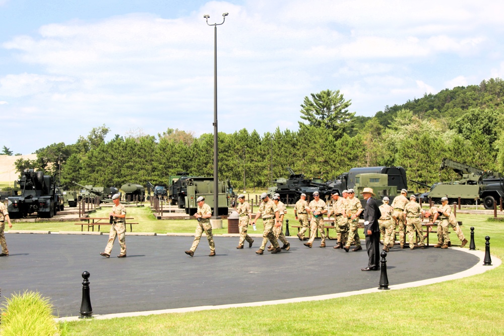 International troops tour Fort McCoy’s Commemorative Area