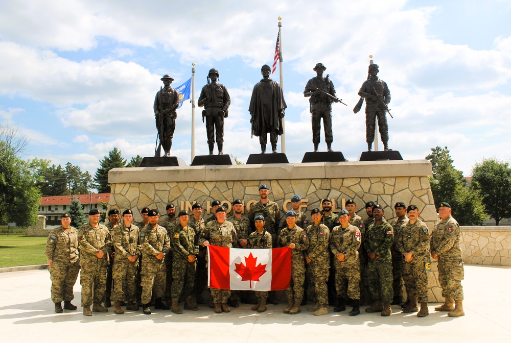 International troops tour Fort McCoy’s Commemorative Area
