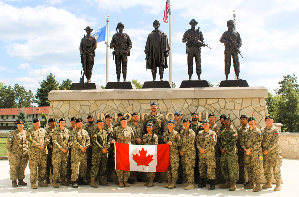 International troops tour Fort McCoy’s Commemorative Area