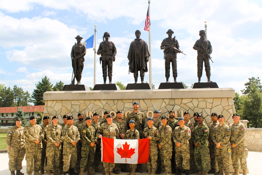 International troops tour Fort McCoy’s Commemorative Area