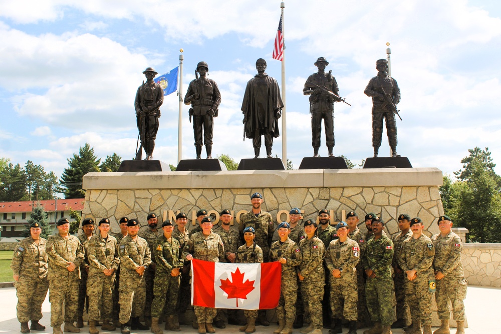 International troops tour Fort McCoy’s Commemorative Area