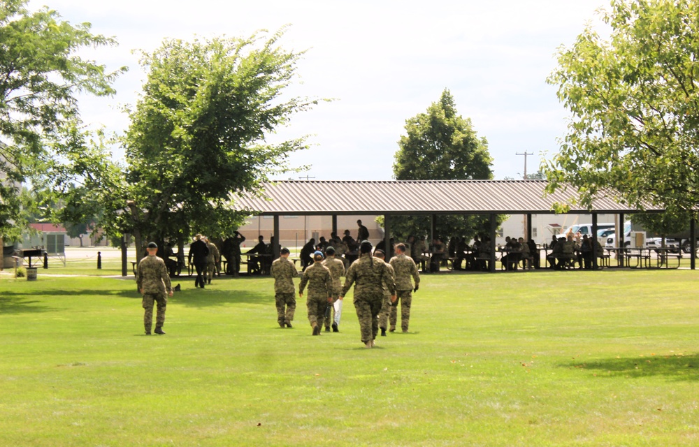 International troops tour Fort McCoy’s Commemorative Area