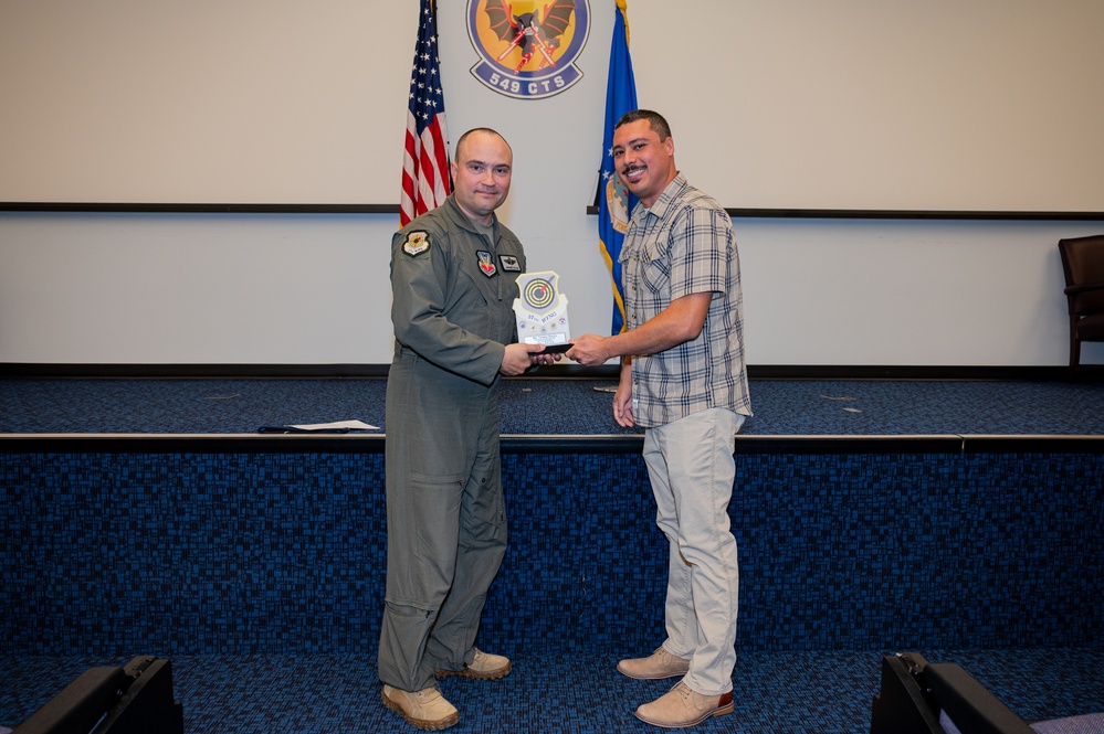 Recognizing Excellence: 57th Wing 2nd Quarter Award