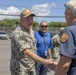 Rear Adm. Brad Collins visits CNRH Federal Fire Department Headquarters