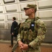 MS Guard Soldier Patrols the Washington Metro
