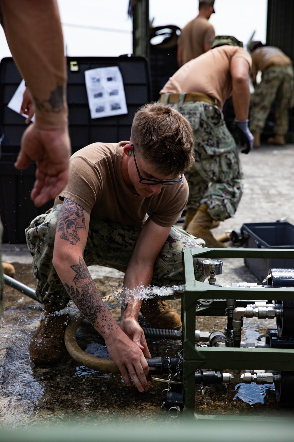 NMCB 4 Seabees OPTEST LWPS