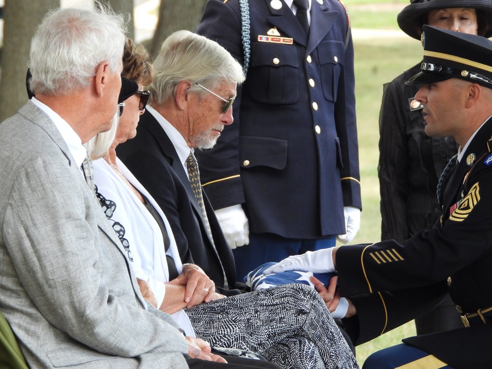 U.S. Army Air Forces Staff Sgt. John H. Danneker funeral