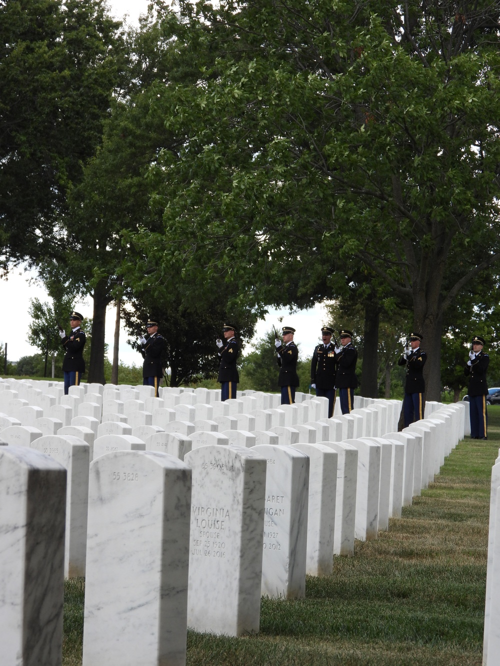 U.S. Army Air Forces Staff Sgt. John H. Danneker funeral