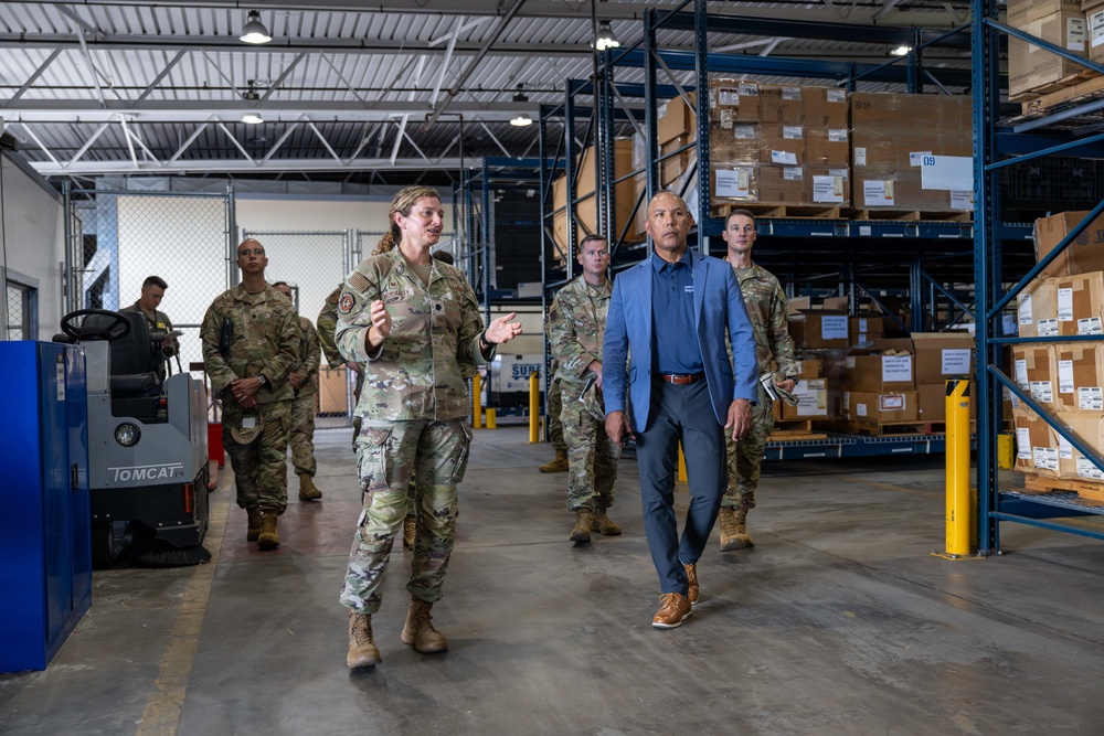 SAF/IE receives tour of Hickam facilities