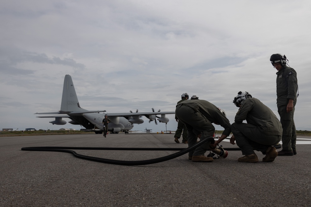 U.S. Marines FARP Operations Support AE25