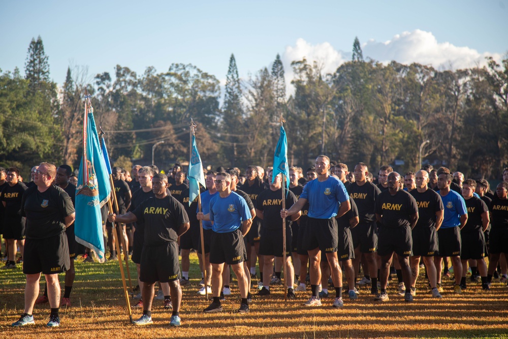 25th ID DIVARTY NCO Induction Ceremony