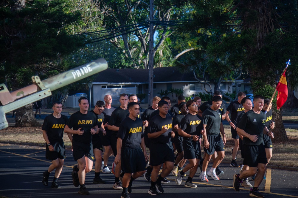 25th ID DIVARTY NCO Induction Ceremony