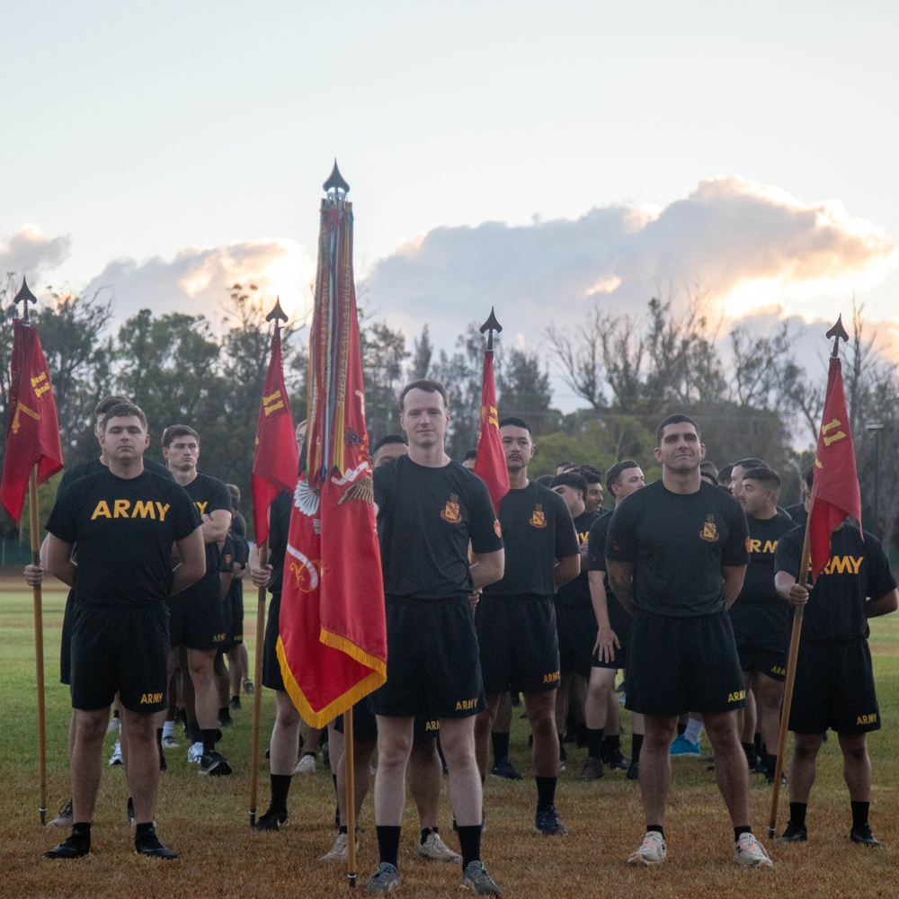 25th ID DIVARTY NCO Induction Ceremony