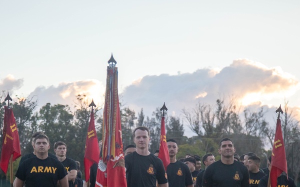 25th ID DIVARTY NCO Induction Ceremony