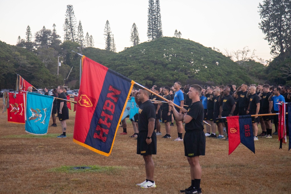 25th ID DIVARTY NCO Induction Ceremony
