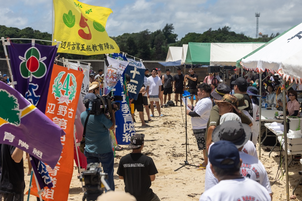 U.S. Marines Participate in Annual Okinawan Dragon Boat Races