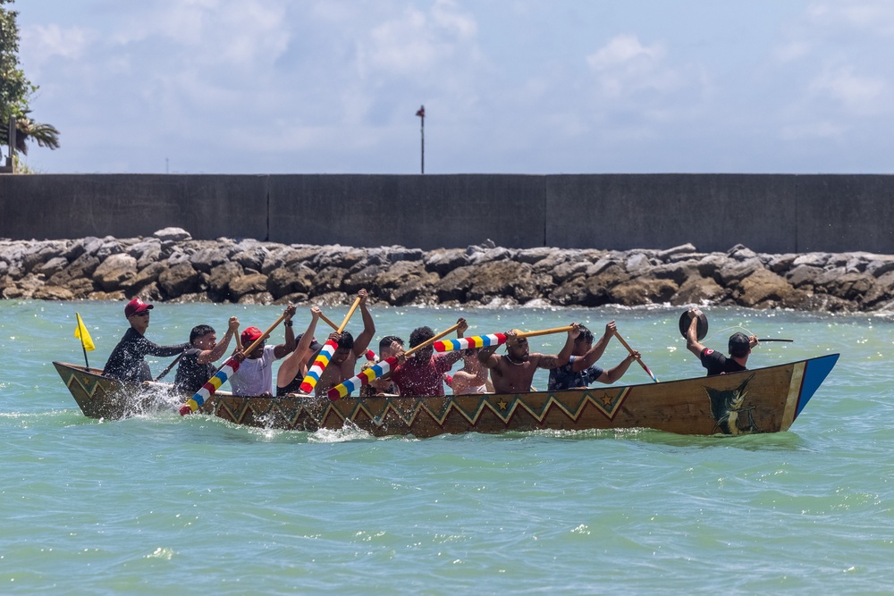 U.S. Marines Participate in Annual Okinawan Dragon Boat Races