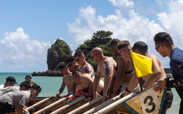 U.S. Marines Participate in Annual Okinawan Dragon Boat Races