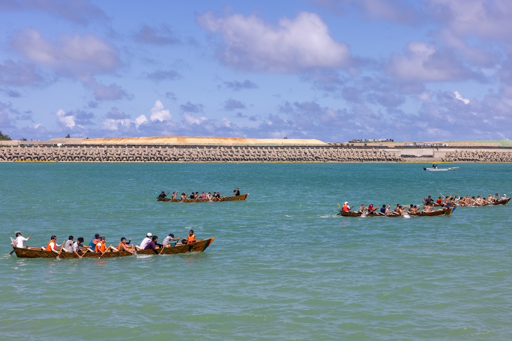 U.S. Marines Participate in Annual Okinawan Dragon Boat Races