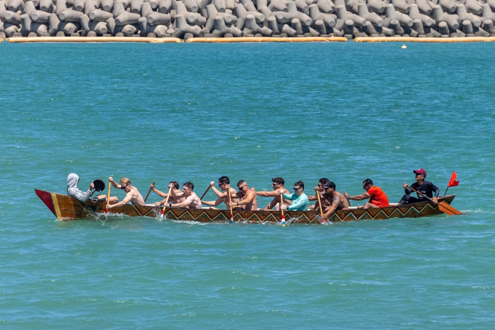 U.S. Marines Participate in Annual Okinawan Dragon Boat Races