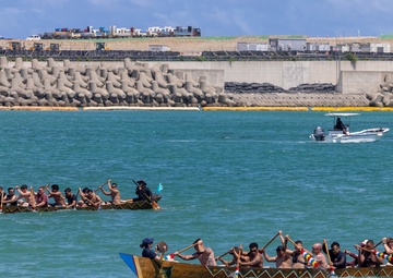 U.S. Marines Participate in Annual Okinawan Dragon Boat Races