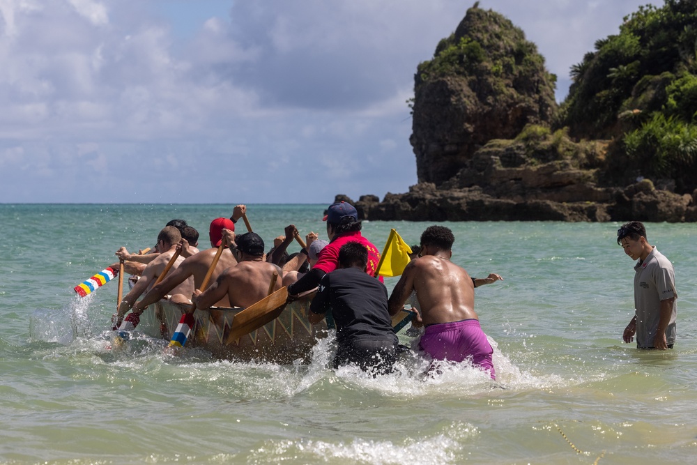 U.S. Marines Participate in Annual Okinawan Dragon Boat Races