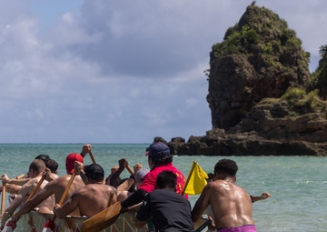 U.S. Marines Participate in Annual Okinawan Dragon Boat Races