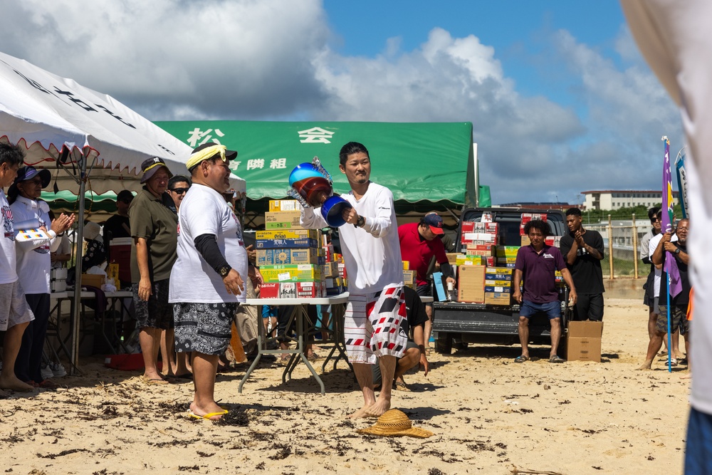 U.S. Marines Participate in Annual Okinawan Dragon Boat Races