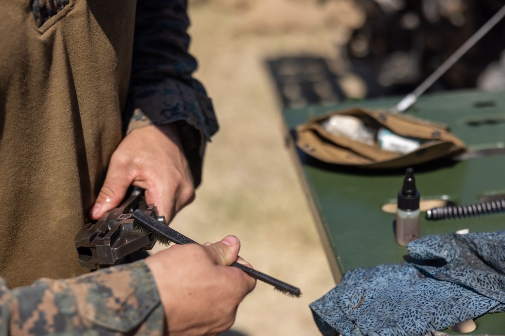 3d LAR Conducts Live Fire and Combined Arms Training During KMEP 25.2