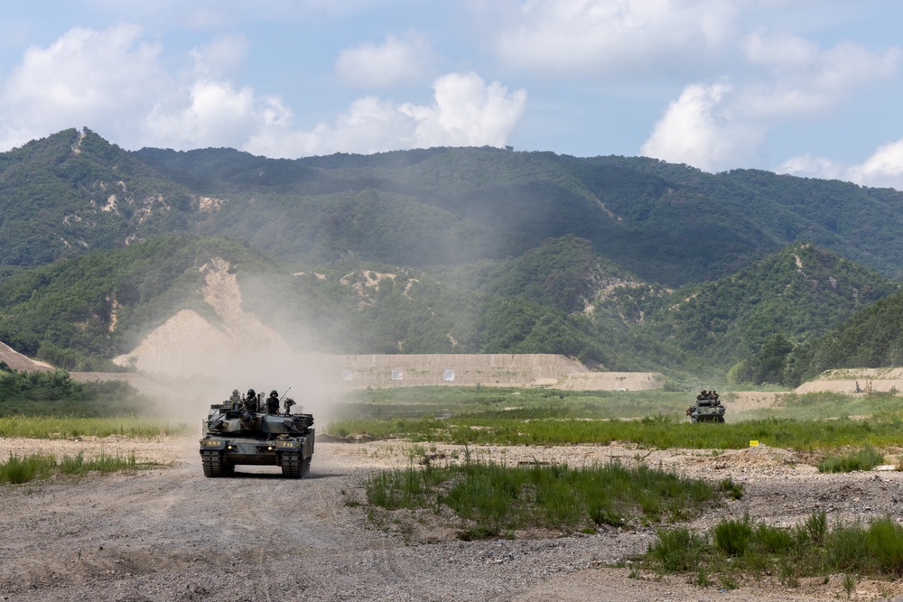 3d LAR Conducts Live Fire and Combined Arms Training During KMEP 25.2
