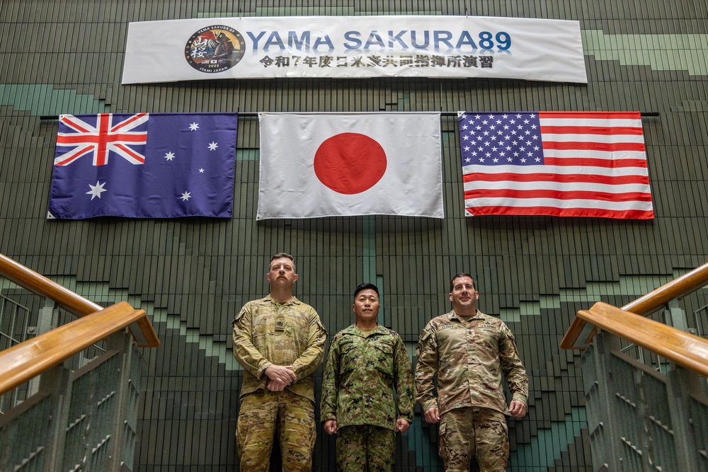 U.S. Army’s 25th Infantry Division, Japan Ground Self-Defense Force, and Australian Army Unite for Yama Sakura 89 during a Press Conference