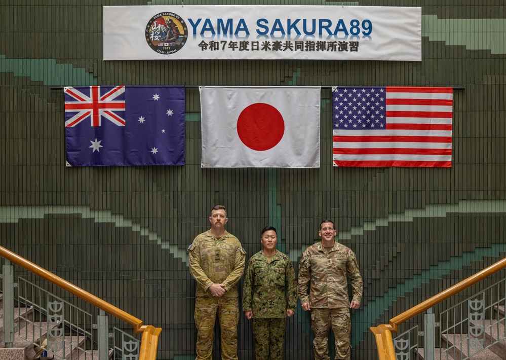 U.S. Army’s 25th Infantry Division, Japan Ground Self-Defense Force, and Australian Army Unite for Yama Sakura 89 during a Press Conference