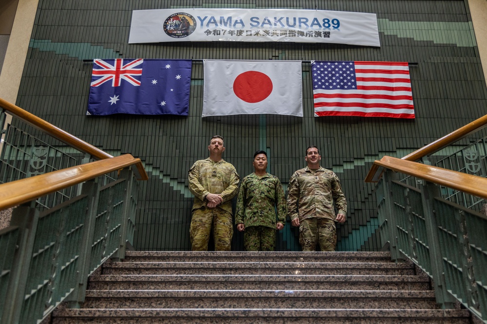 U.S. Army’s 25th Infantry Division, Japan Ground Self-Defense Force, and Australian Army Unite for Yama Sakura 89 during a Press Conference