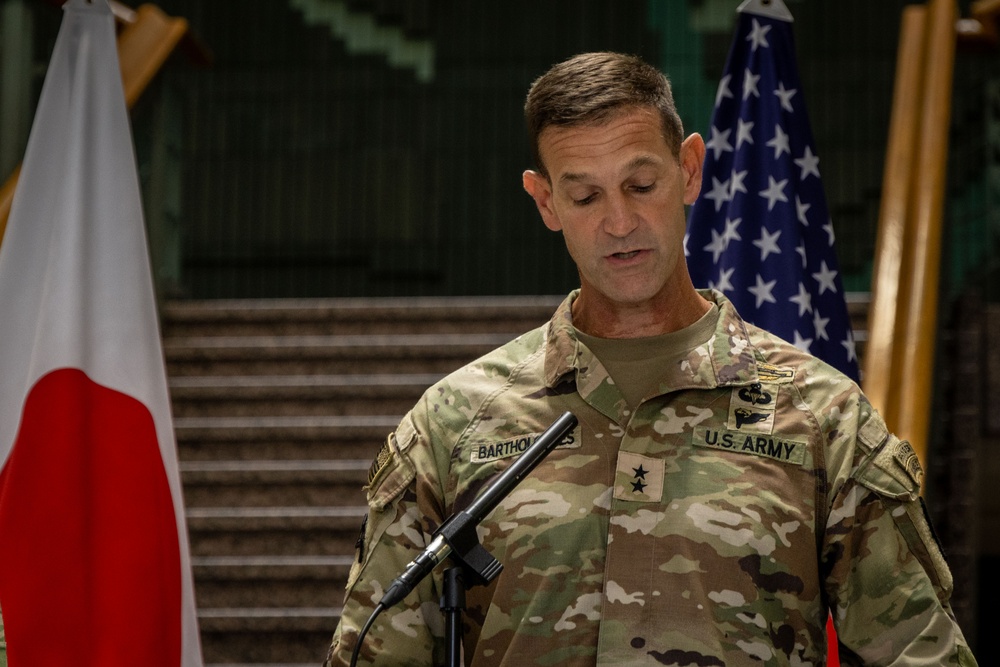 U.S. Army’s 25th Infantry Division, Japan Ground Self-Defense Force, and Australian Army Unite for Yama Sakura 89 during a Press Conference