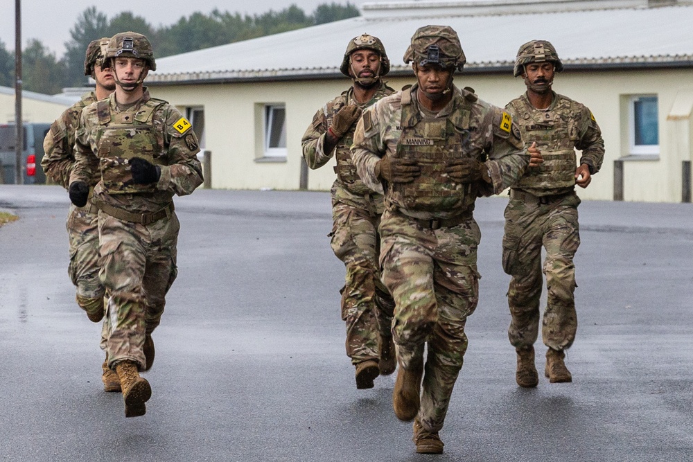 U.S. Army Europe and Africa Best Squad Competition: Expert Physical Fitness Assessment