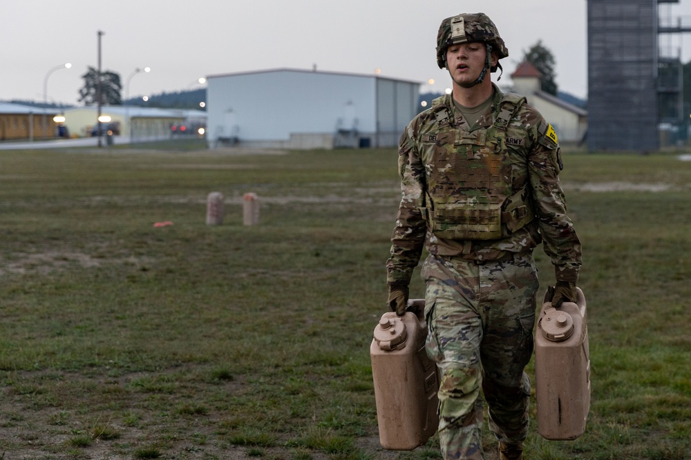U.S. Army Europe and Africa Best Squad Competition: Expert Physical Fitness Assessment