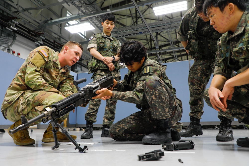 Former KATUSAs undergo mobilization exercise at Camp Humphreys