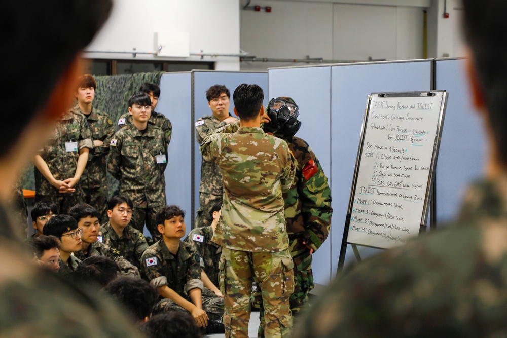 Former KATUSAs undergo mobilization exercise at Camp Humphreys