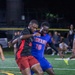 Tripoli Competes Against the USS America in a Soccer Game