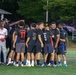 Tripoli Competes Against the USS America in a Soccer Game