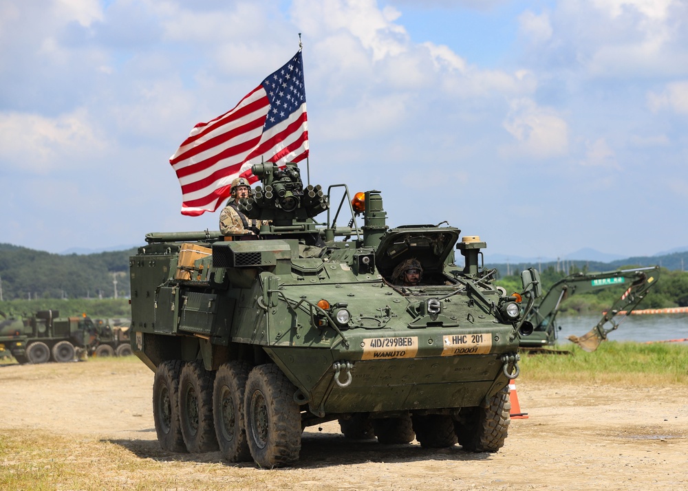 2ID and ROK Army Conduct Combined Wet Gap Crossing Training for UFS25.