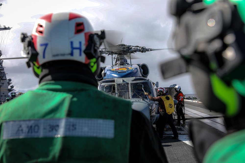 USS Gerald R. Ford (CVN 78) Conducts Flight Operations