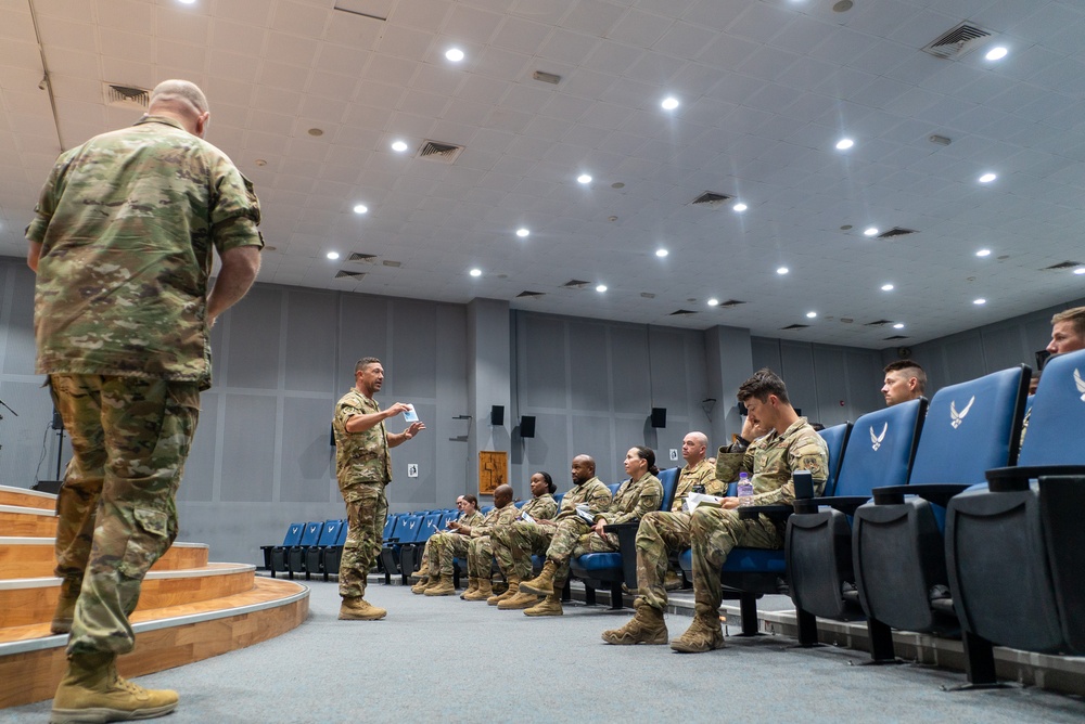 AFCENT ARC advisor team visits the 386th AEW