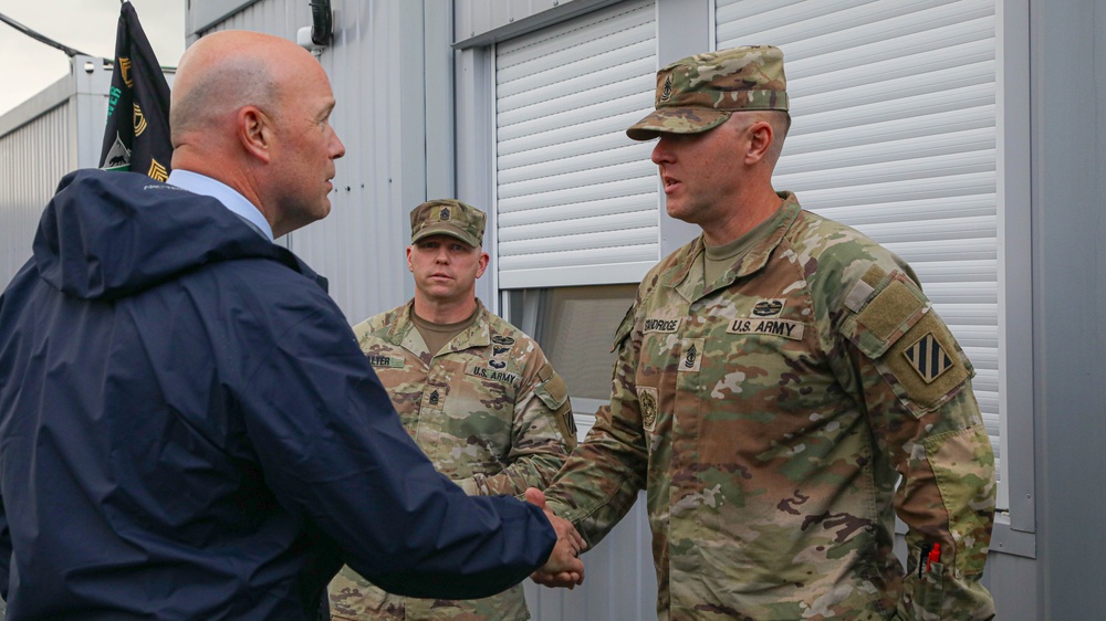 NATO Ambassador Whitaker Visits Camp Herkus, Lithuania NATO Ambassador Whitaker Visits Camp Herkus, Lithuania