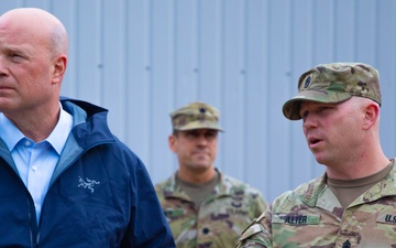 NATO Ambassador Whitaker Visits Camp Herkus, Lithuania