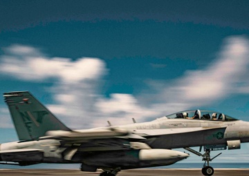 George Washington Conducts Flight Operations
